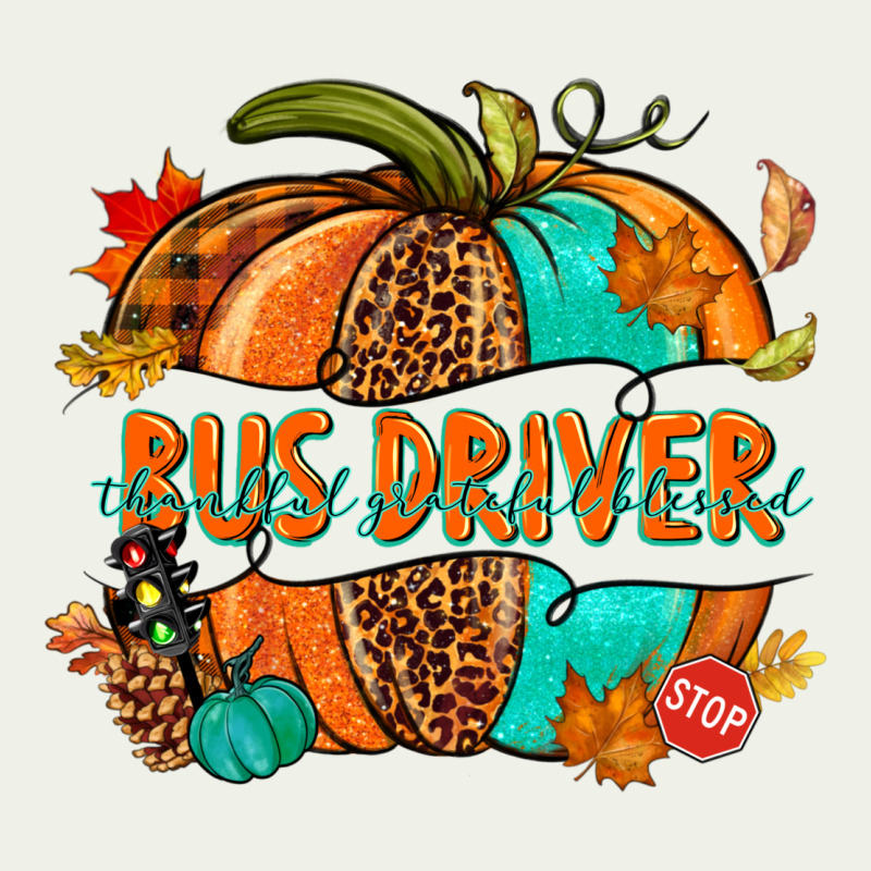 Bus Driver Pumpkin Urban Heavy Tee by NancyCooperArtShop | Teevron