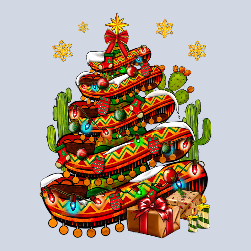 Christmas Feliz Navidad Sombrero Tree Premium Sweatshirt by NancyCooperArtShop | Teevron
