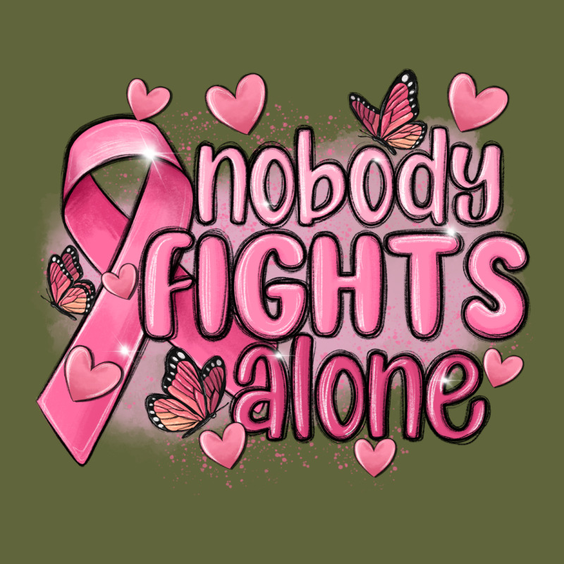Nobody Fights Alone Cancer Classic Tee by MaliasSmallBusiness | Teevron
