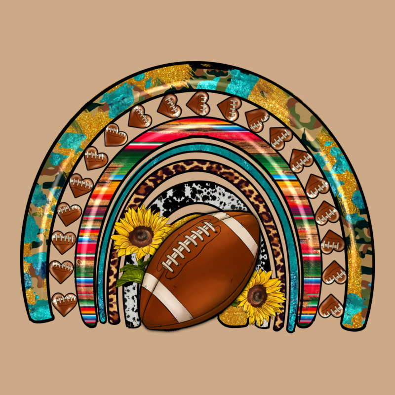 Football Rainbow Vintage Hoodie by Artiststas | Teevron