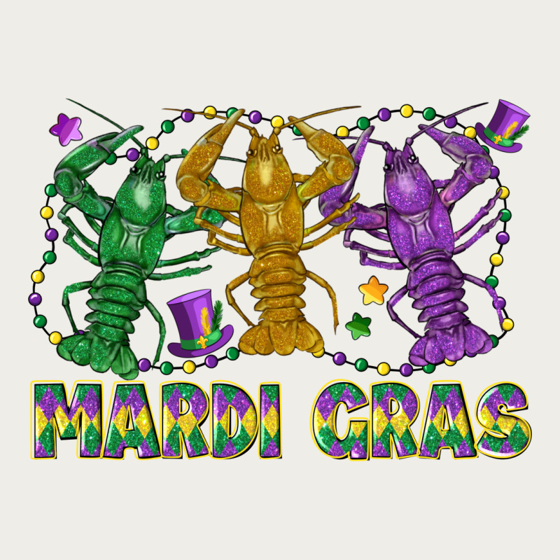 Mardi Gras Crawfish Zipper Hoodie by LillyAllenDesigns | Teevron