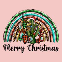 Merry Christmas Cactus Rainbow Urban Heavy Tee | Teevron