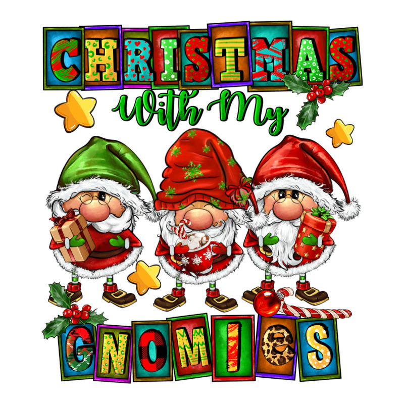 Christmas With My Gnomies Premium Tee by FaDigitalArtStudio | Teevron