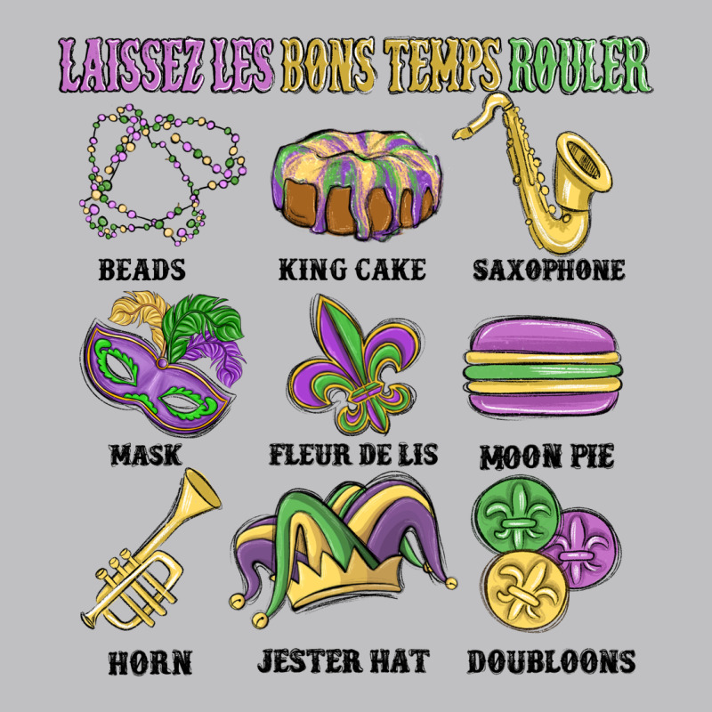 Laissez Les Bons Temps Rouler Long Sleeve Tee by MaliasSmallBusiness | Teevron