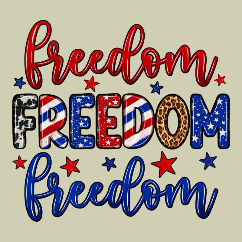 Freedom Freedom Freedom Heavy Core Tee by Neo Western | Teevron