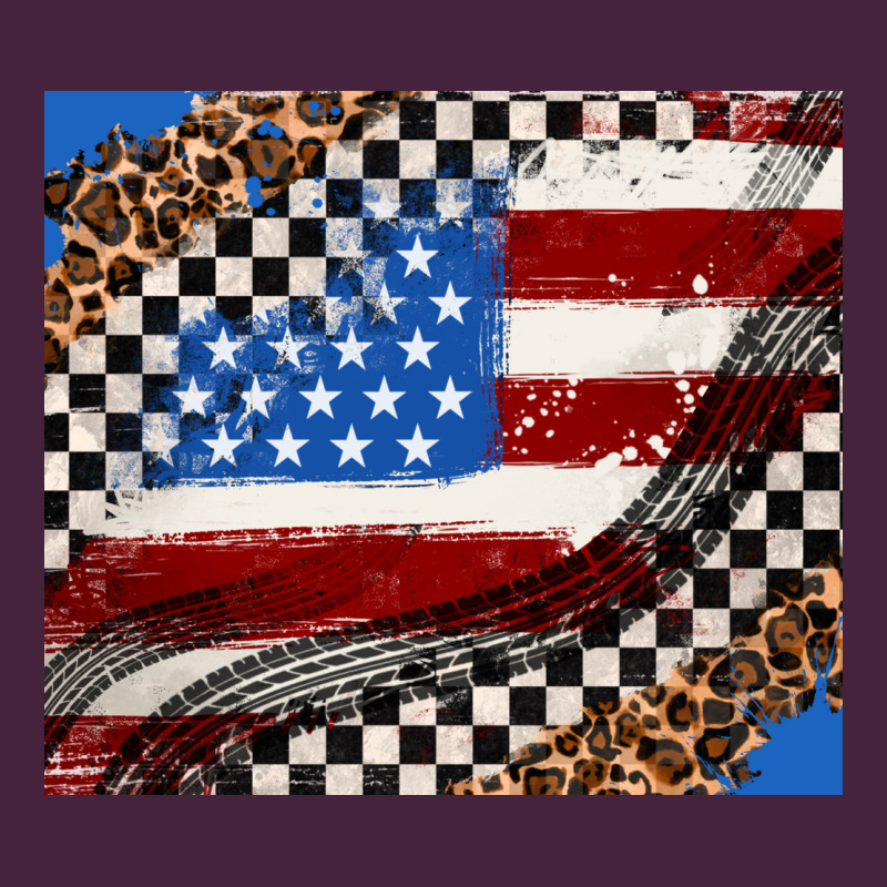 American Flag And Race Flag Premium Tee by AdoDesignShop | Teevron
