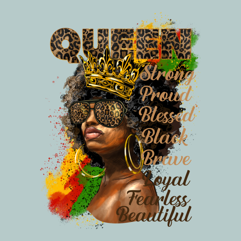Afro Queen Juneteenth Heavy Core Tee by HRA Design Shop | Teevron