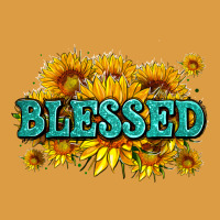 Glitter Blessed With Sunflowers Urban Heavy Tee | Teevron