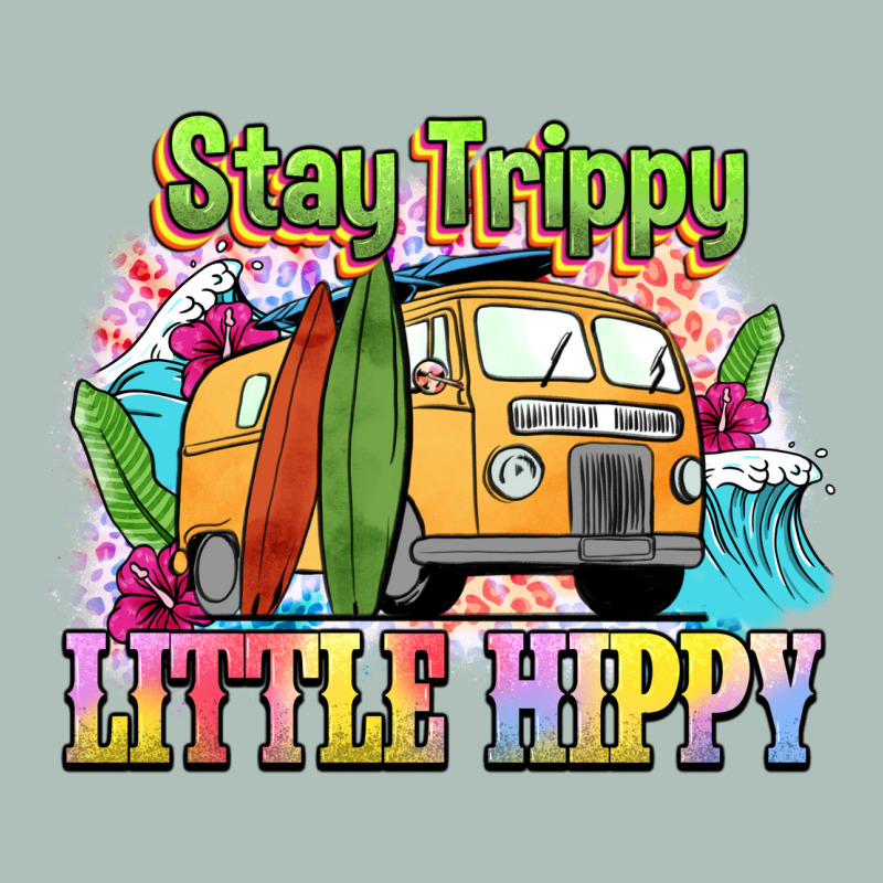 Stay Trippy Little Hippy Heavyweight Hoodie by NancyCooperArtShop | Teevron