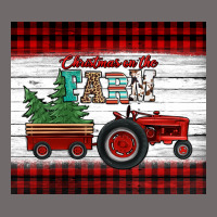 Christmas On The Farm Tractor Urban Heavy Tee | Teevron