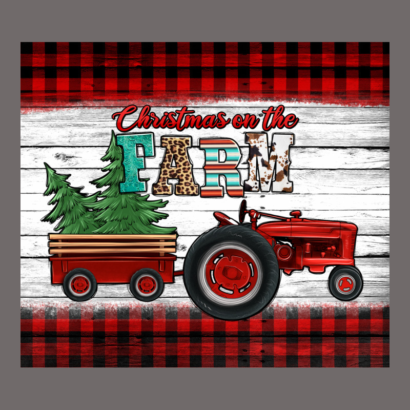 Christmas On The Farm Tractor Urban Heavy Tee by Jasminsmagicworld | Teevron
