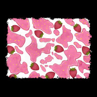 Distressed Strawberry Milkshake Cowhide Ladies Tee | Teevron