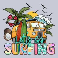 Let's Go Surfing Heavyweight Hoodie | Teevron