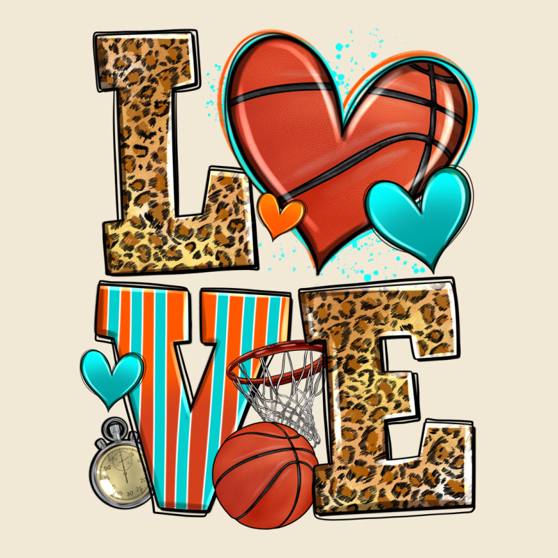 Love Basketball Ladies Tee by Zillion Design Studio | Teevron