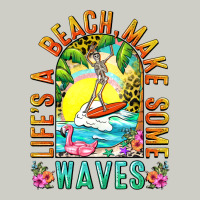 Life's A Beach Make Some Waves Heavyweight Hoodie | Teevron