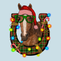Christmas Horseshoe With Horse Ladies Tee | Teevron