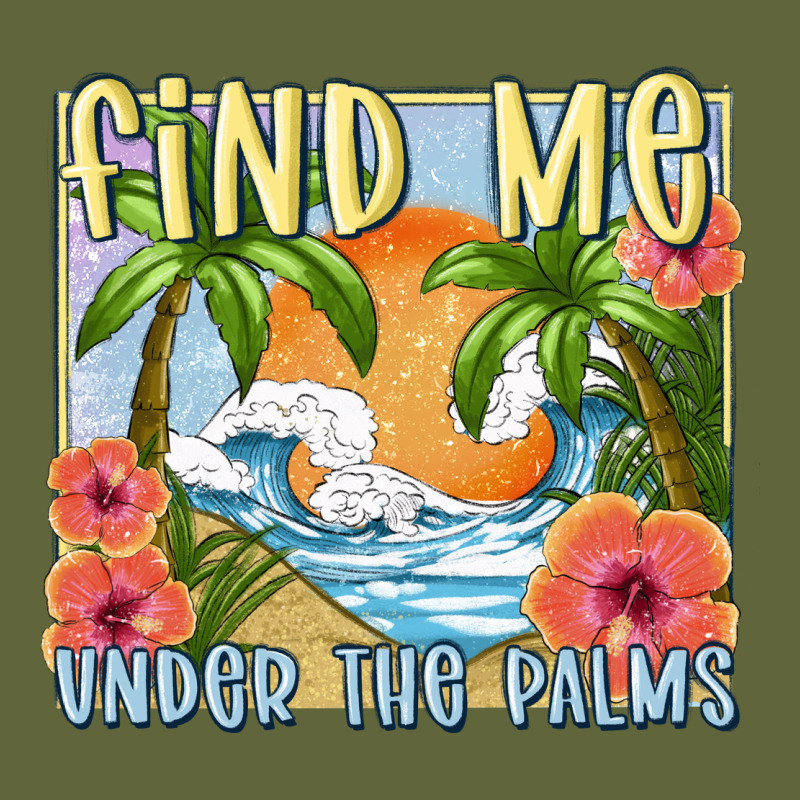 Find Me Under The Palms Classic Tee by MaliasSmallBusiness | Teevron
