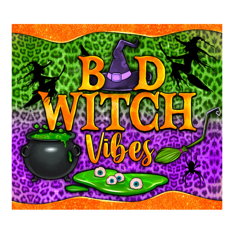 Bad Witch Vibes Premium Sweatshirt by NancyCooperArtShop | Teevron