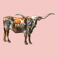 Texas Longhorn Cow Urban Heavy Tee | Teevron