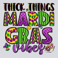 Thick Things Mardi Gras Vibes Zipper Hoodie | Teevron