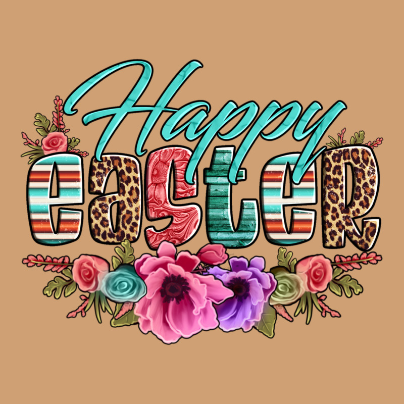 Happy Easter Western Floral Serape Leopard Vintage Tee by Jasminsmagicworld | Teevron