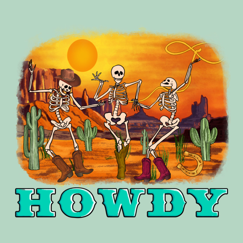 Western Skeleton Classic Tee by AdoDesignShop | Teevron