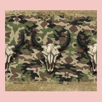 Camouflage Bull Skull Urban Heavy Tee | Teevron