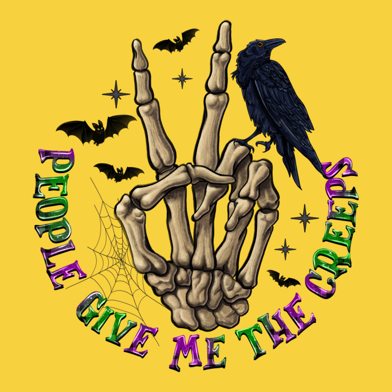 People Give Me The Creeps Premium Sweatshirt by texasbilliewilder | Teevron