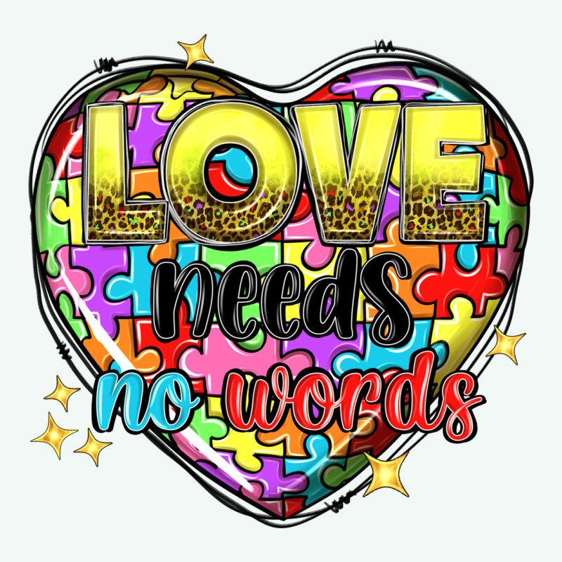 Love Needs No Words Premium Hoodie by NancyCooperArtShop | Teevron