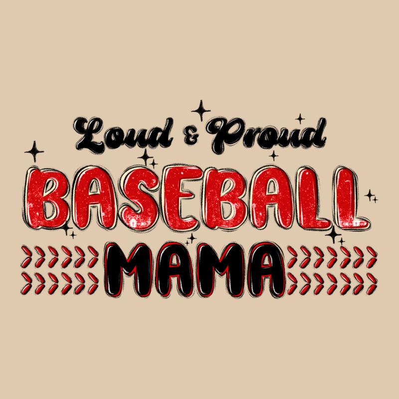 Loud And Proud Baseball Mama Heavyweight Sweatshirt by MaliasSmallBusiness | Teevron