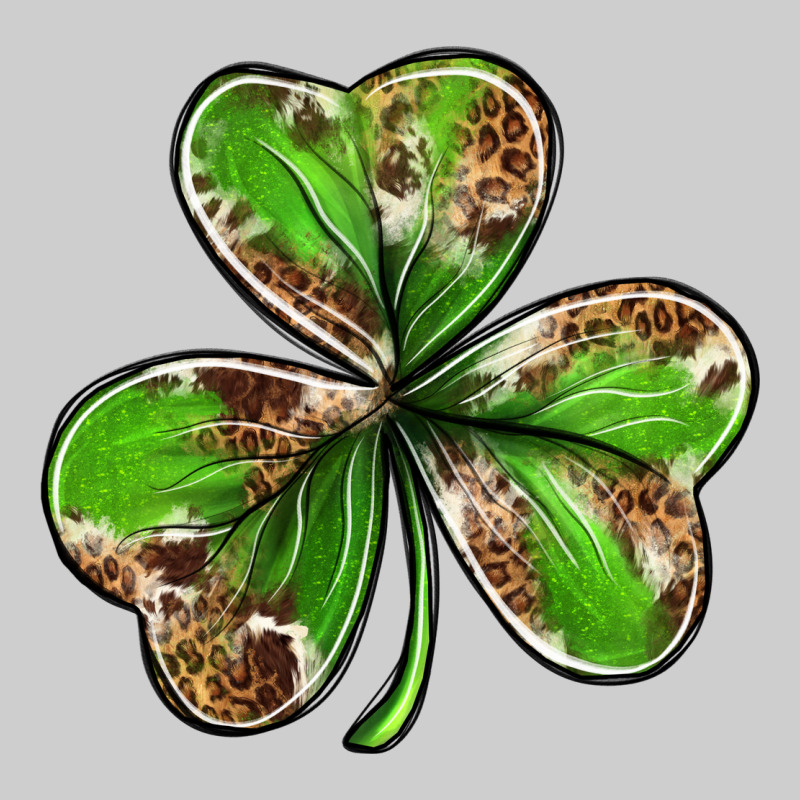 Cowhide Leopard Shamrock 4th Of July Premium Tee by Neo Western | Teevron