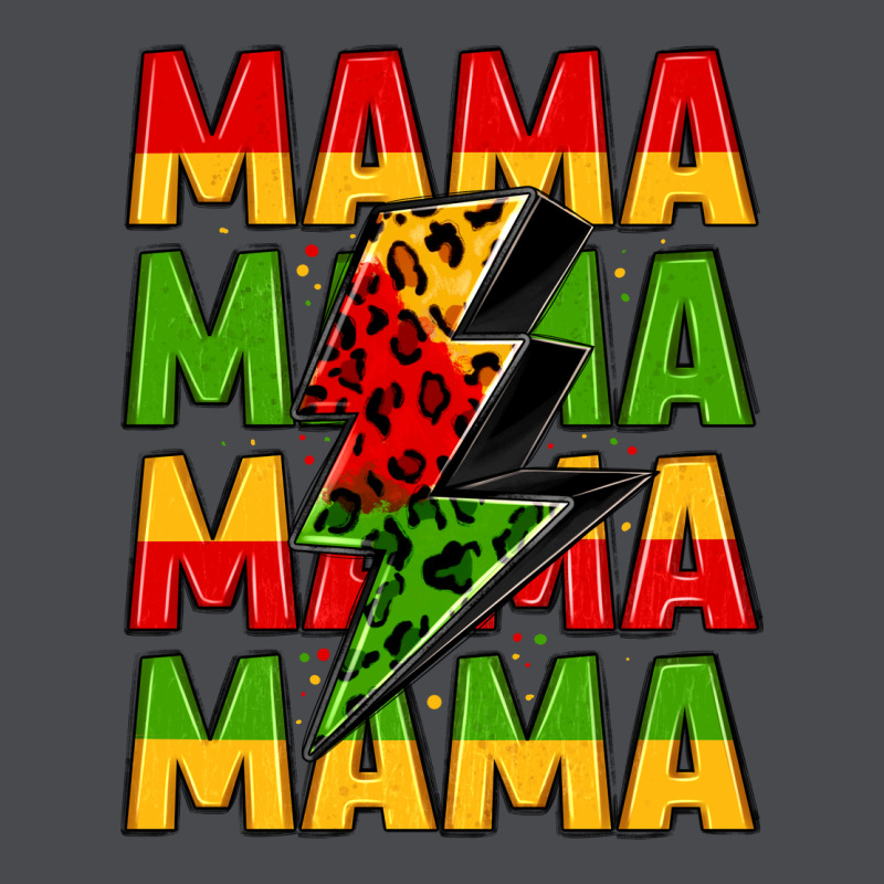 Mama Lightning Bolt Juneteenth Zipper Hoodie by LillyAllenDesigns | Teevron