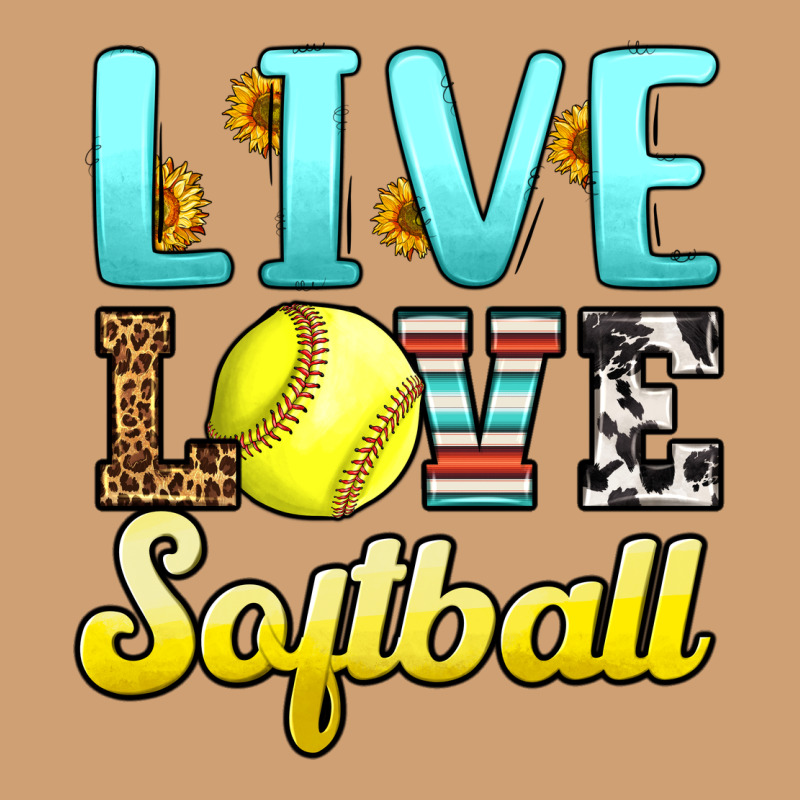 Live Love Softball Vintage Tee by LillyAllenDesigns | Teevron