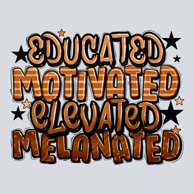 Educated Motivated Elevated Melanated Zipper Hoodie by LillyAllenDesigns | Teevron