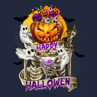 Happy Halloween With Skeleton Premium Sweatshirt | Teevron