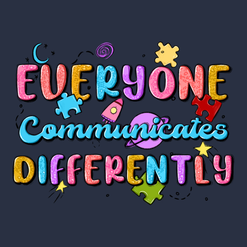 Everyone Communicates Differently Heavyweight Sweatshirt by MaliasSmallBusiness | Teevron