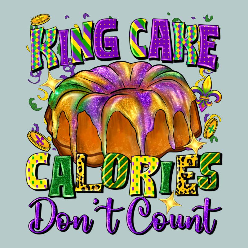 King Cake Calories Don't Count Heavy Core Tee by FaDigitalArtStudio | Teevron