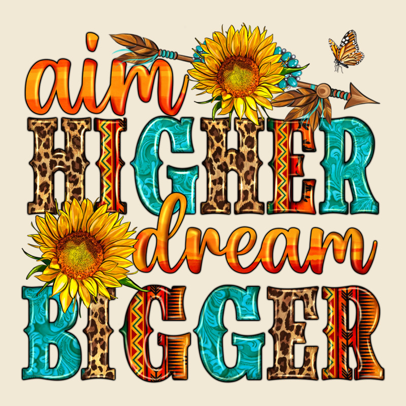 Aim Higher Dream Bigger Premium Tee by HRA Design Shop | Teevron