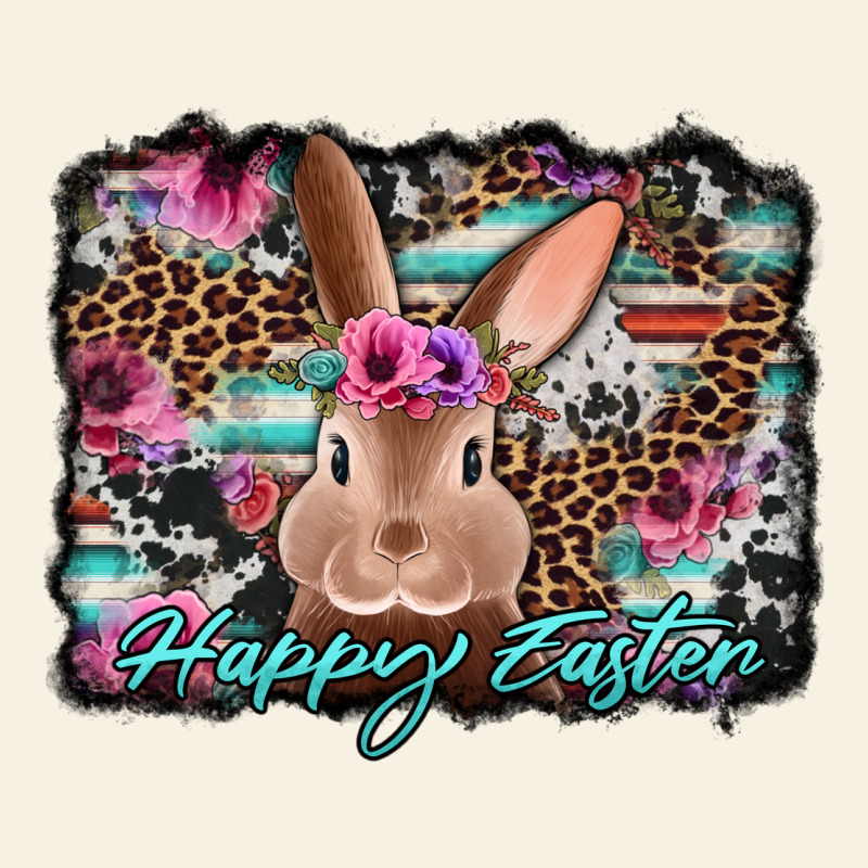 Happy Easter Bunny Western Background Vintage Tee by Jasminsmagicworld | Teevron