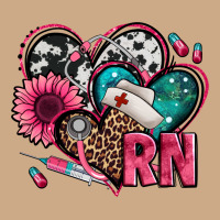 Rn Registered Nurse Hearts Vintage Hoodie | Teevron