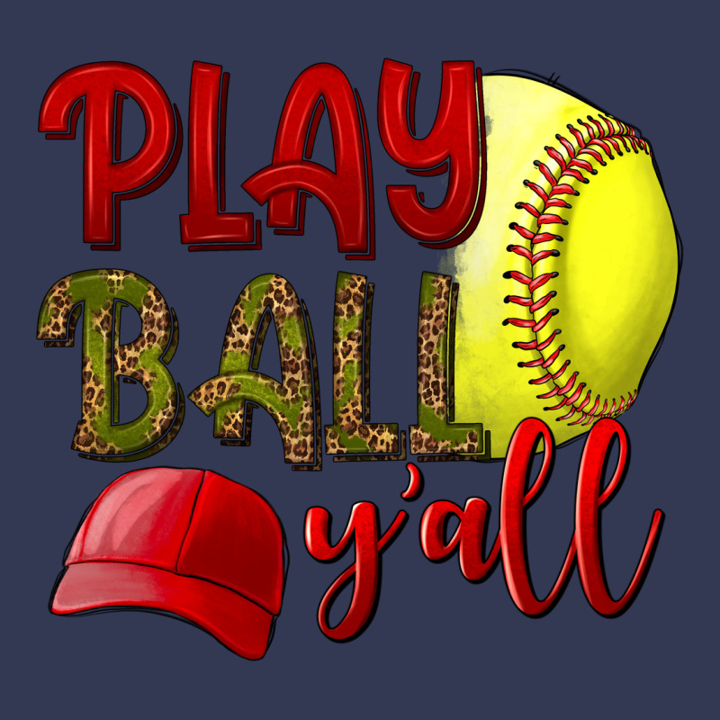 Play Ball Y'all Softball Heavyweight Hoodie by NancyCooperArtShop | Teevron