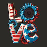 Love 4th Of July Heavy Core Tee | Teevron