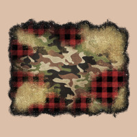 Buffalo Plaid Christmas Camouflage Glitter Background Urban Heavy Tee | Teevron