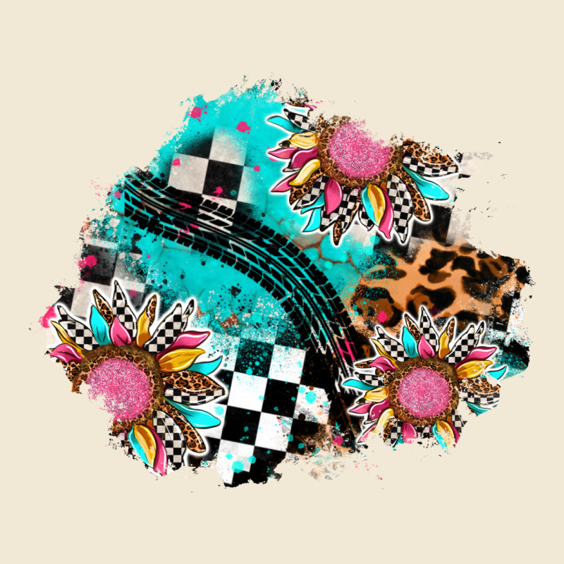 Race Sunflower Patches Premium Tee by AdoDesignShop | Teevron