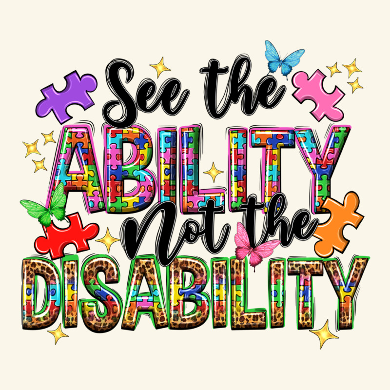 See The Ability Not The Disability Nca Premium Hoodie by NancyCooperArtShop | Teevron
