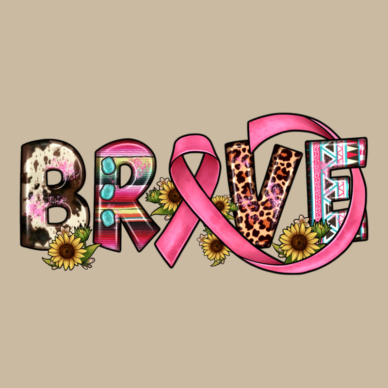 Brave Cancer Awareness Ribbon Long Sleeve Tee by JahusDesignShop | Teevron