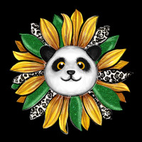 Panda Sunflower Ladies Tee | Teevron