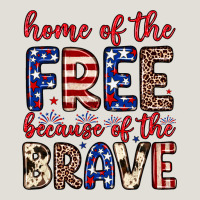 Home Of The Free Because Of The Brave Heavy Core Tee | Teevron