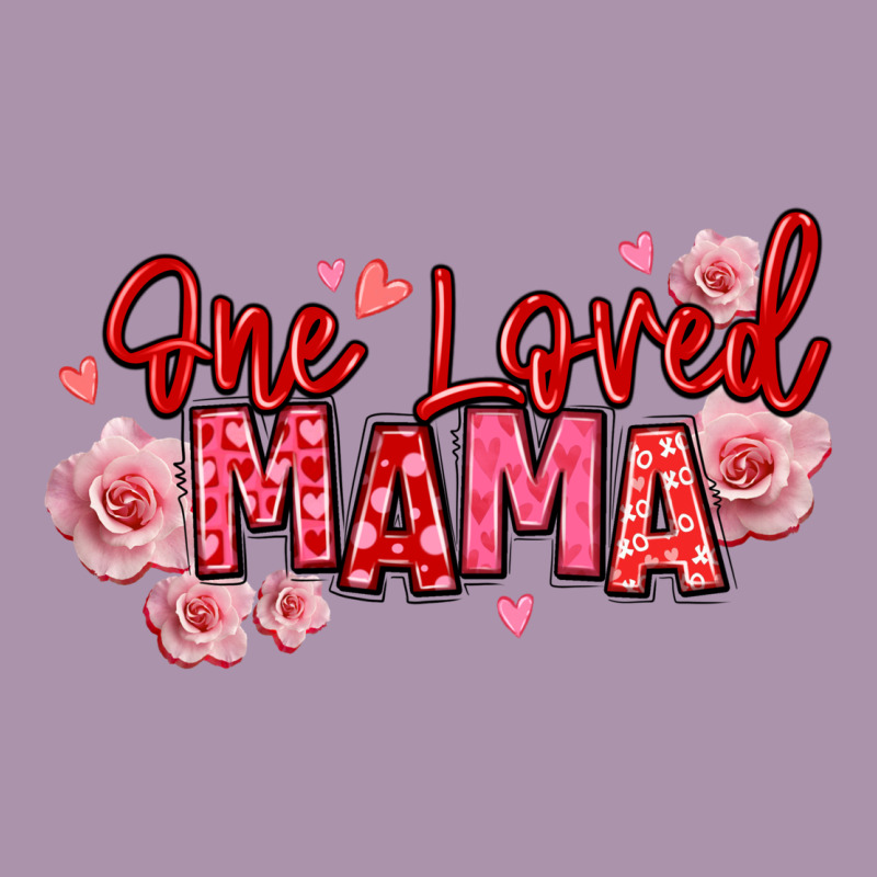 One Loved Mama Valentine's Day Heavyweight Hoodie by texasbilliewilder | Teevron
