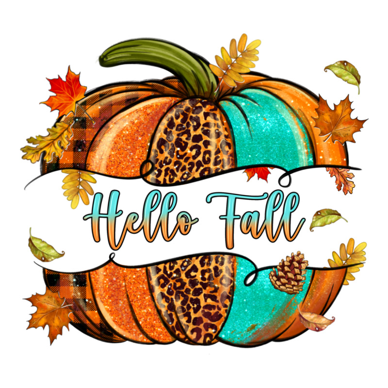 Pumpkin Hello Fall Urban Heavy Tee by NancyCooperArtShop | Teevron